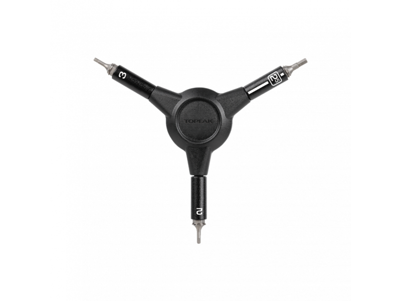 TOPEAK Y-Hex Speed Wrench, 2/2.5/3mm click to zoom image