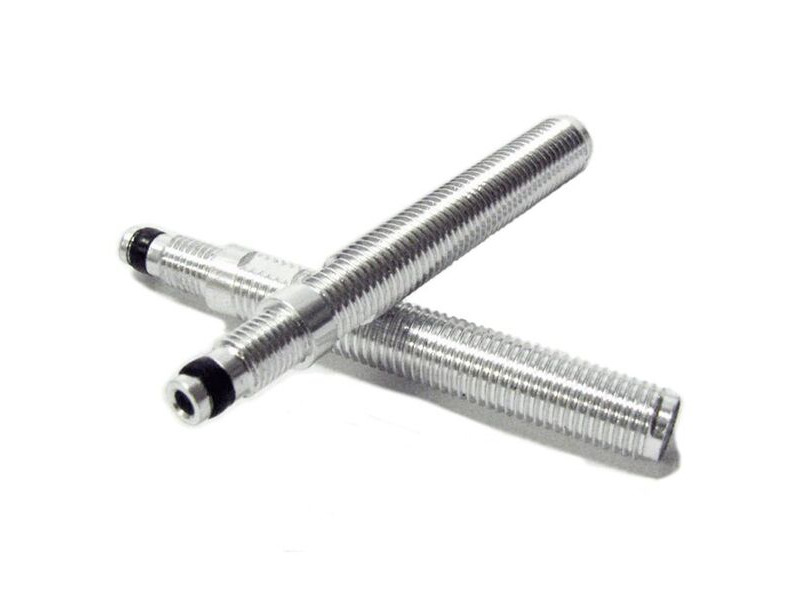 Stan's No Tubes Pair Of 40mm Threaded Valve Extenders click to zoom image