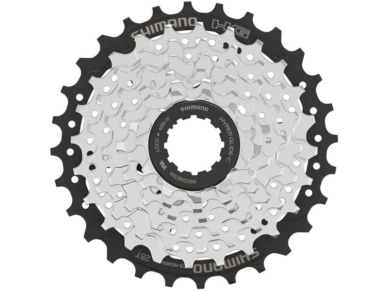 SHIMANO CASS HG400 7 Speed 11-28 click to zoom image