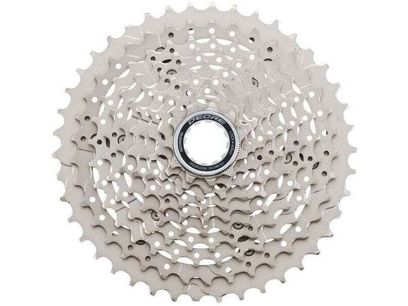 SHIMANO CS-M4100 Deore 10-speed cassette, 11-42T click to zoom image