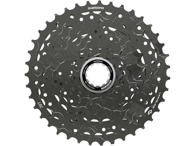SHIMANO CS-LG400-10 CUES Link Glide cassette, 10-speed, 11 - 39T click to zoom image