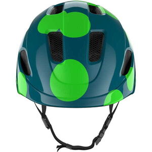 LAZER NutZ KinetiCore Helmet, Green Dots, Uni-Youth click to zoom image