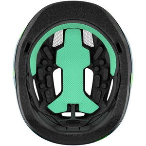 LAZER NutZ KinetiCore Helmet, Green Dots, Uni-Youth click to zoom image