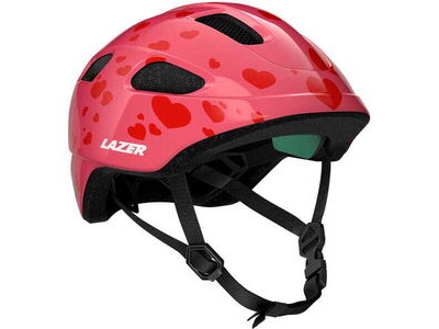 LAZER NutZ KinetiCore Helmet, Little Hearts, Uni-Youth