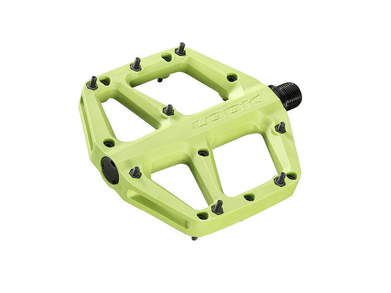 Look Trail Roc Fusion Flat MTB Pedals: Lime click to zoom image
