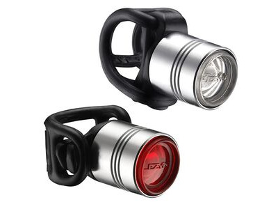 Lezyne LED Femto Drive Pair 15 || 7 lms Silver  click to zoom image