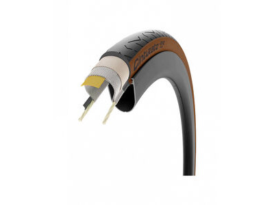 PIRELLI Cinturato EVO TLR Classic SmartEVO AS Tan 700x30c click to zoom image