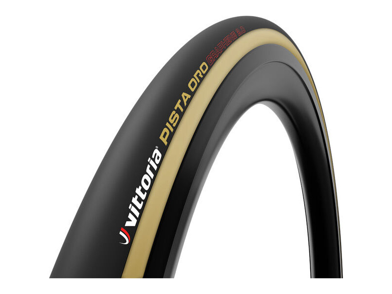 VITTORIA Pista Oro 19-28' Black Tan G2.0 Tubular Tyre click to zoom image