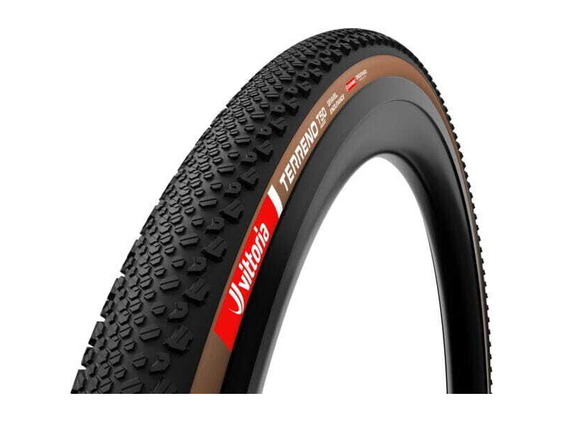 VITTORIA Terreno T50 mixed 700x40c Gravel Endurance Brown Black G2.0 Tyre click to zoom image