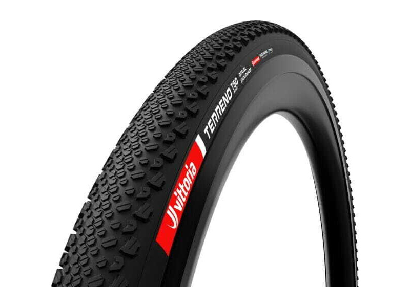 VITTORIA Terreno T50 mixed 700x40c Gravel Endurance Full Black G2.0 Tyre click to zoom image