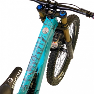 ALL MOUNTAIN STYLE AMS Frame Guard Extra Red Bull Hardline click to zoom image