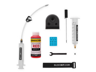 Bleedkit Shimano Premium Red (Inc Fluid):