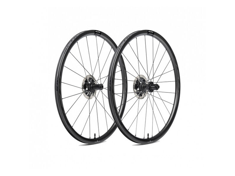 Scope Cycling R3 Disc Carbon Road Wheelset Disc Brake Shimano Carbon click to zoom image