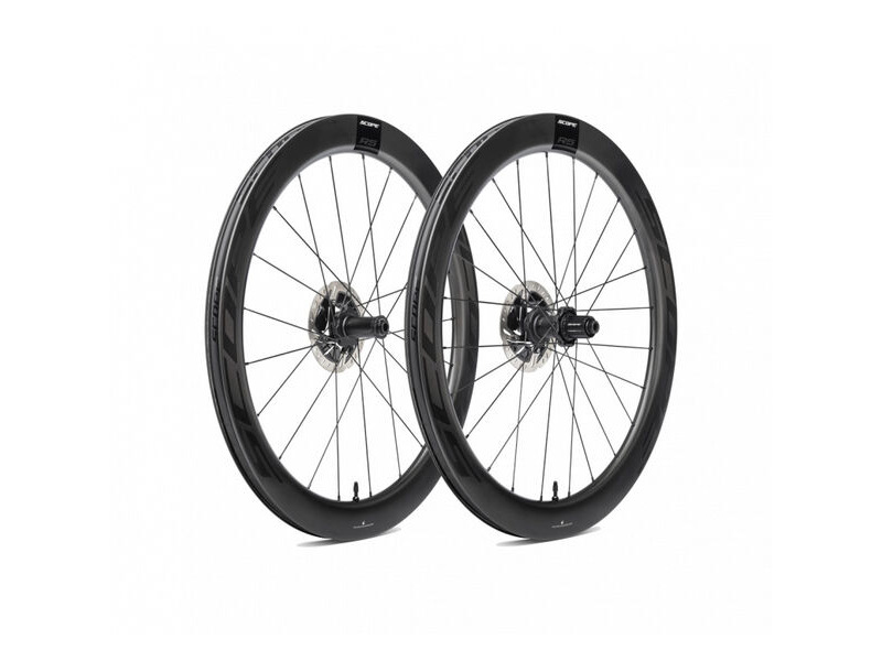 Scope Cycling R5 Disc Carbon Road Wheelset Disc Brake Shimano Carbon click to zoom image