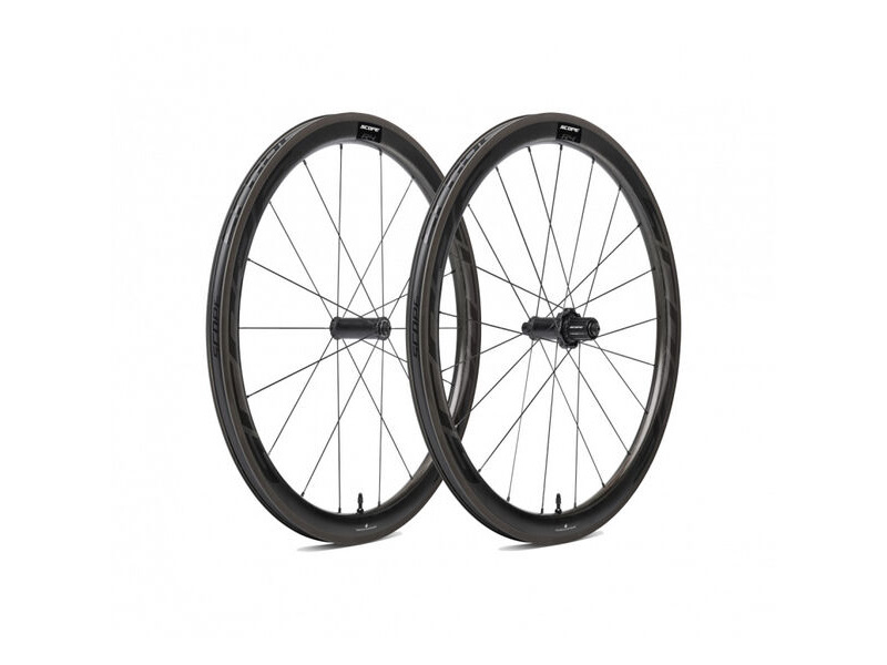 Scope Cycling R4 Rim Carbon Road Wheelset Rim Brake Shimano Carbon click to zoom image