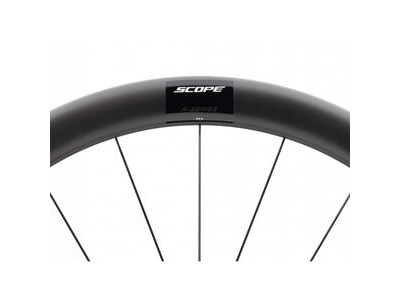 Scope Cycling R4.A V2 45mm Allroad Wheelset Disc Brake Black Shimano Carbon click to zoom image