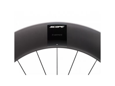 Scope Cycling R8.T V2 85mm TT Front Wheel Disc Brake Black Carbon Front click to zoom image