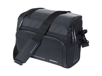 Basil Move Handlebar Bag, 7-8L, black