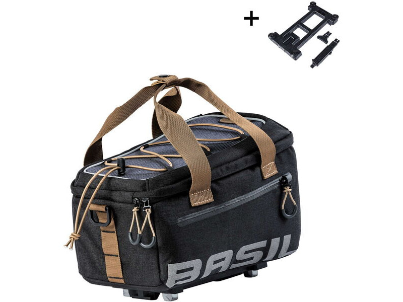 Basil Miles trunk bag MIK, 7L, black sla click to zoom image