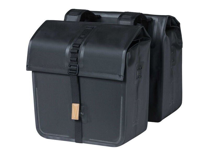 Basil Urban Dry double bag, 50L, matt bl click to zoom image