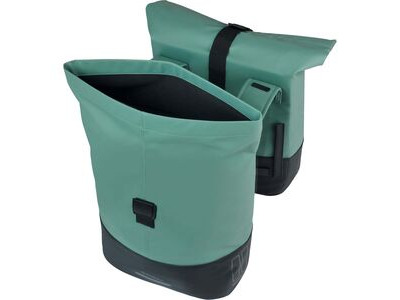 Basil Cove double pannier bag, green click to zoom image