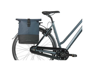 Basil Cove double pannier bag, blue click to zoom image