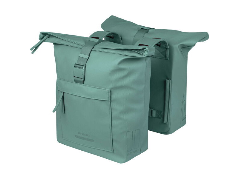 Basil Brooklyn double pan bag, green click to zoom image