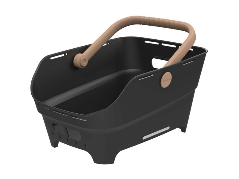 Basil Cento Neo rear basket, black click to zoom image