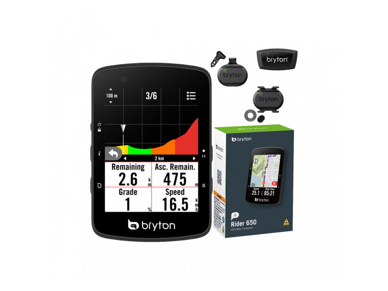 Bryton Rider 650 Sensor Bundle click to zoom image