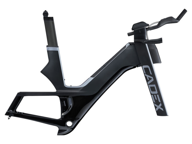 Cadex Tri Frameset White click to zoom image