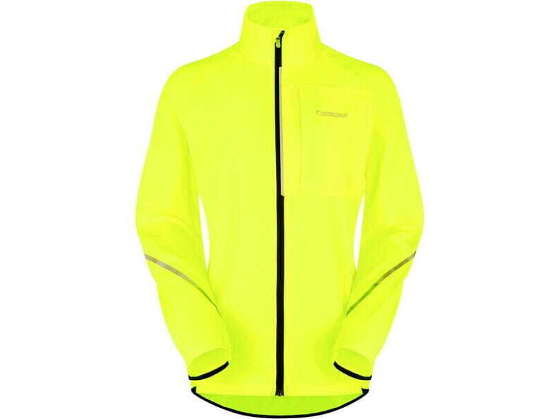 MADISON Freewheel women's Packable jacket, hi-viz yellow click to zoom image