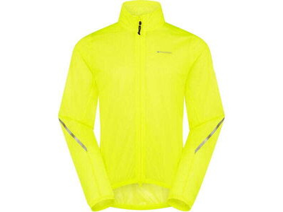 MADISON Flux 2L Ultra-Packable Waterproof Jacket, men's, hi-viz yellow