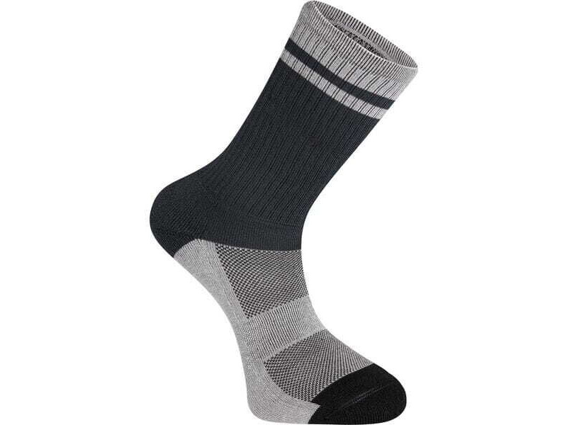 MADISON Roam extra long sock - grey / black click to zoom image