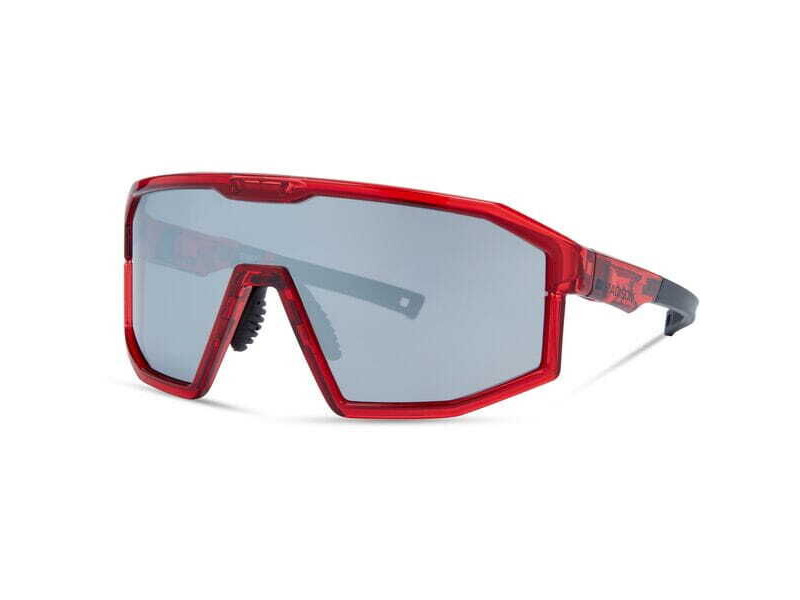 MADISON Enigma Sunglasses - 3 pack - crystal red / black mirror / amber & clear lens click to zoom image