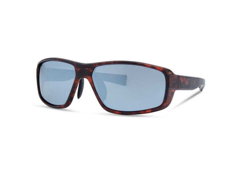 MADISON Target Sunglasses - brown tortoiseshell / silver mirror click to zoom image