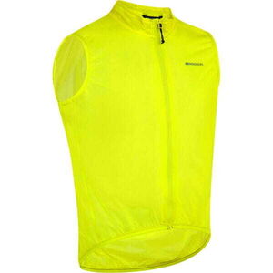 MADISON Flux Men's Ultra Packable Waterproof Gilet, yellow click to zoom image