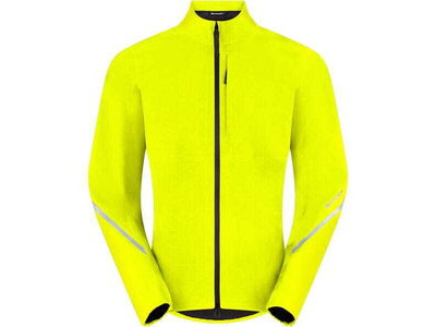 MADISON Freewheel Men's Waterproof Jacket, hi-viz yellow