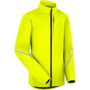 MADISON Freewheel Women's Waterproof Jacket, hi-viz yellow click to zoom image