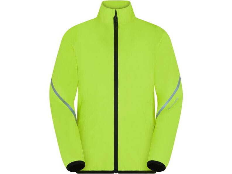 MADISON Freewheel Youth Waterproof Jacket, hi-viz yellow click to zoom image