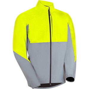 MADISON Stellar Ultra Reflective Men's Waterproof Jacket, reflective / hi-viz yellow click to zoom image