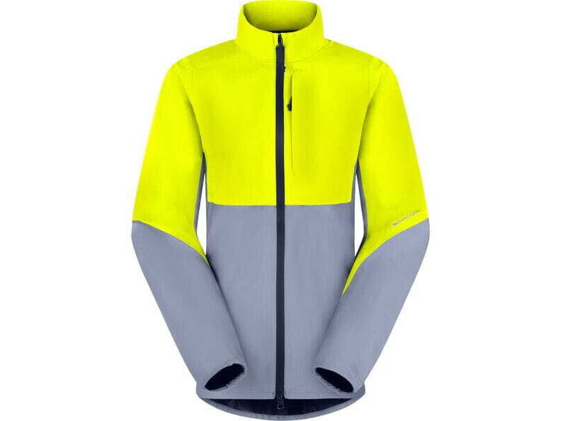 MADISON Stellar Ultra Reflective Women's Waterproof Jacket, reflective / hi-viz yellow click to zoom image