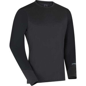 MADISON Flux Men's Long Sleeve Trail Jersey , black perforated bolts click to zoom image