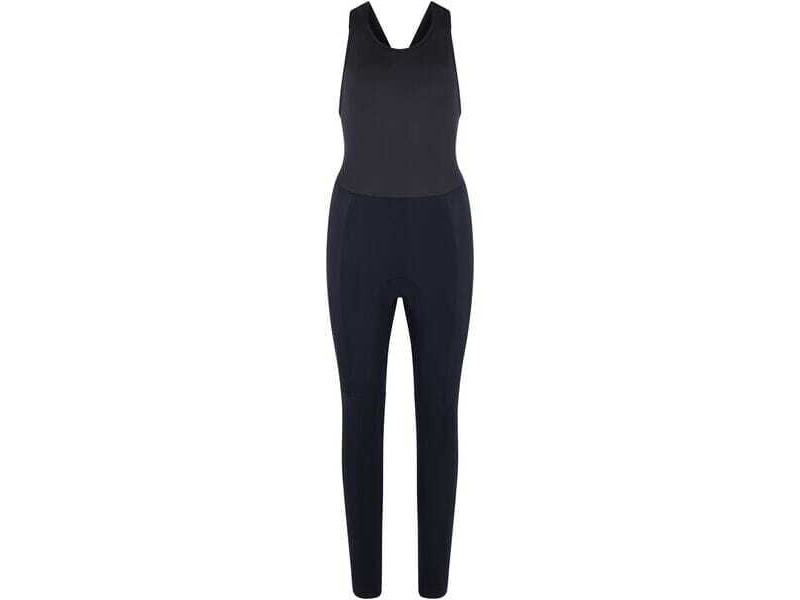 MADISON DTE Women's Thermal Bib Tights With EIT Pad, black click to zoom image