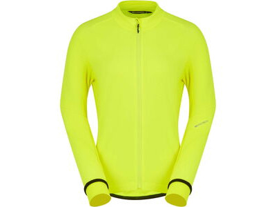 MADISON DTE Women's Isoler Thermal long Sleeve Jacket, hi viz yellow