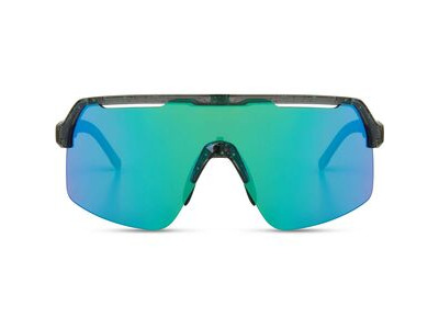 MADISON Crypto Air Gloss Smoke Green Splatter Sunglasses-3 Lens pack - Green/Amber/Clear click to zoom image