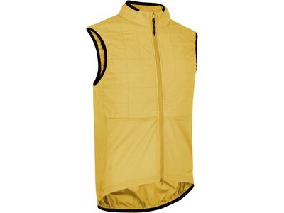 MADISON Roam Men's Windproof Packable Primaloft Gilet, golden yellow