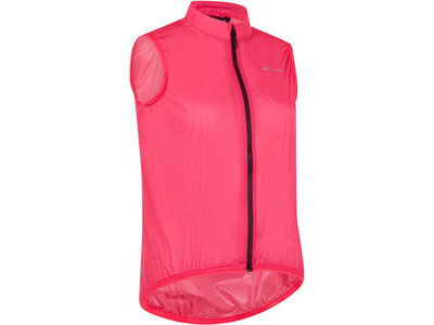 MADISON Flux 2L Ultra Packable Waterproof Gilet - women's - hi-viz pink click to zoom image