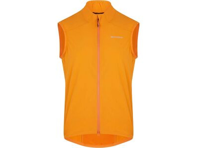 MADISON Freewheel Windproof Packable Gilet - men's - mango orange