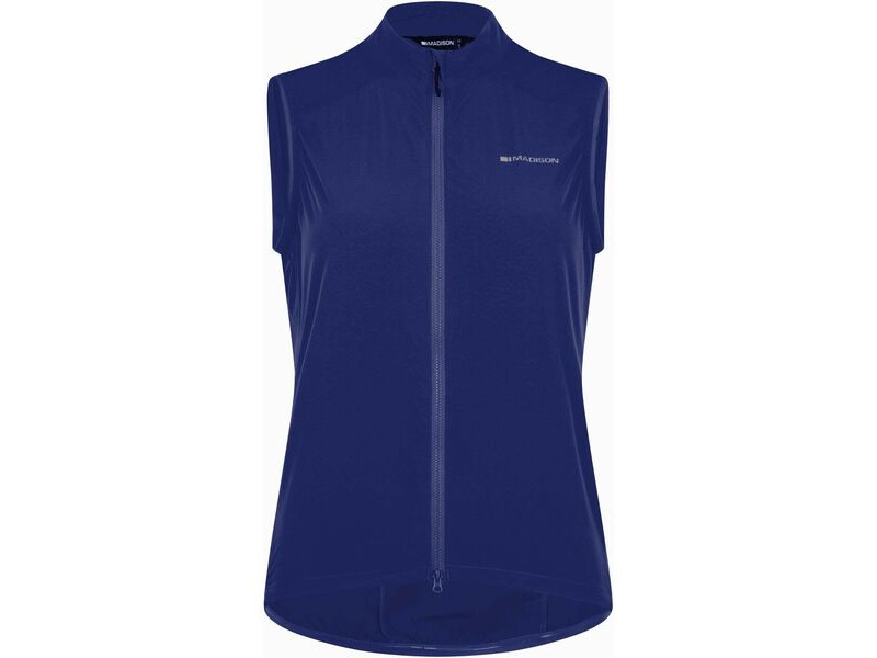 MADISON Freewheel Windproof Packable Gilet - women's - ink navy click to zoom image