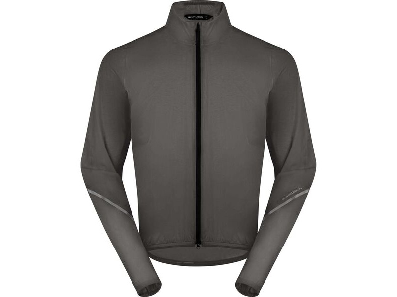 MADISON Flux 2L Ultra Packable Waterproof Jacket - men's - castle grey click to zoom image